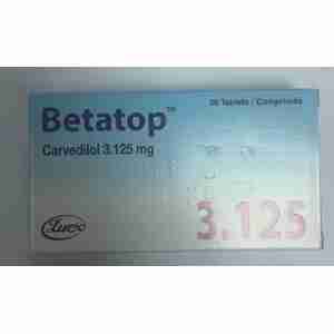 Betatop tablet 3.125mg