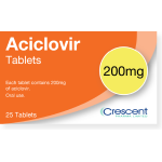 Aciclovir-200mg crescent