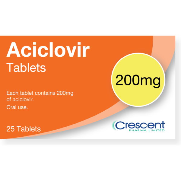 Aciclovir-200mg crescent