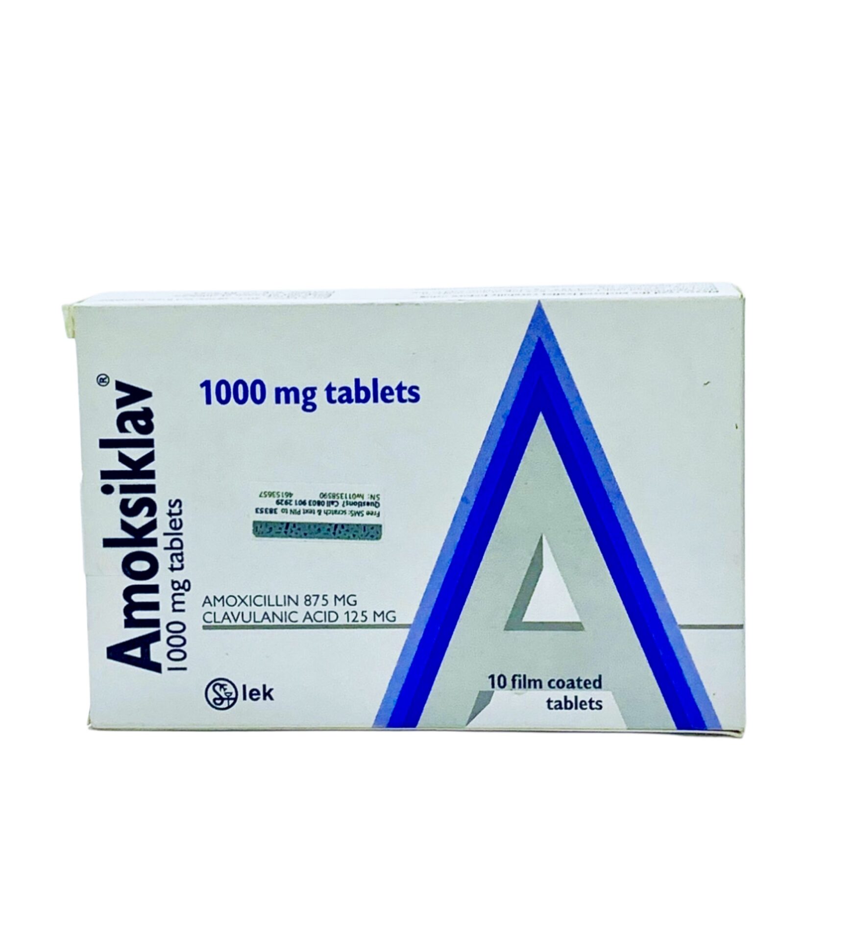 Amoksiklav tablet 1g