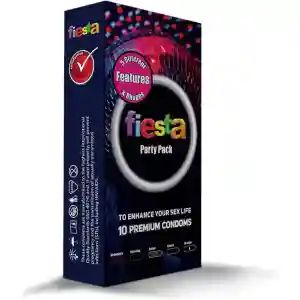Fiesta Party Pack Condom 10s