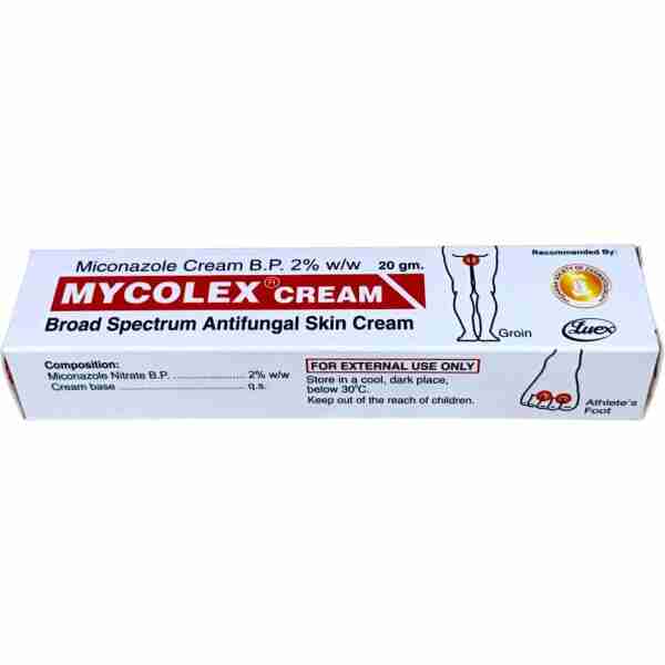 MYCOLEX CREAM 20G [MICONAZOLE] vdp