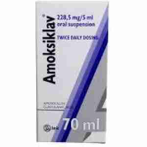 Amoksiklav 228mg suspension