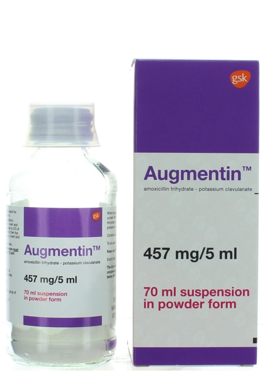 Augmentin 457mg suspension